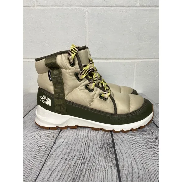 The North Face Thermoball Lace Up Luxe WP Winter Boots Waterproof Women's 10