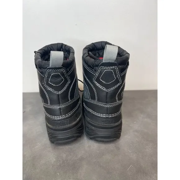 The North Face Unisex Therma Felt Insulated Black Snow Boots Size 10m Alpenglow