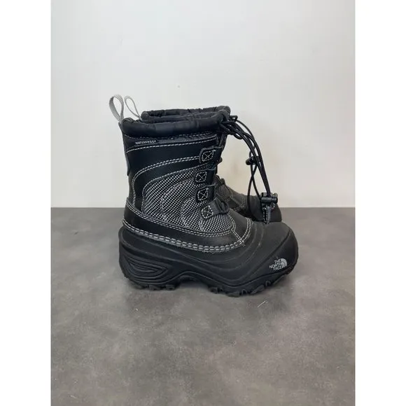 The North Face Unisex Therma Felt Insulated Black Snow Boots Size 10m Alpenglow