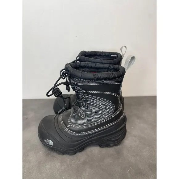 The North Face Unisex Therma Felt Insulated Black Snow Boots Size 10m Alpenglow