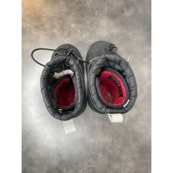 The North Face Unisex Therma Felt Insulated Black Snow Boots Size 10m Alpenglow
