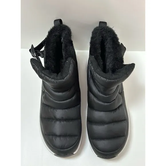 The North Face, Women's Thermoball Pull On Waterproof Boots, Black, Size 9