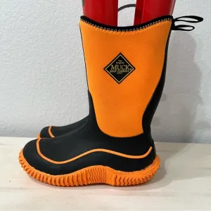 The Original Muck Boot Company Orange Hale Waterproof Boots