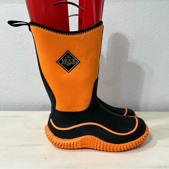 The Original Muck Boot Company Orange Hale Waterproof Boots