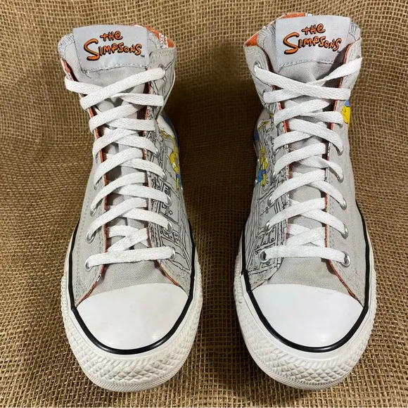 The Simpsons Converse All Stars 25th Gray Anniversary All American Dad Sz 1 1