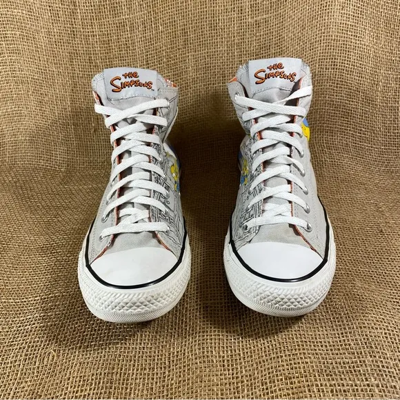 The Simpsons Converse All Stars 25th Gray Anniversary All American Dad Sz 1 1