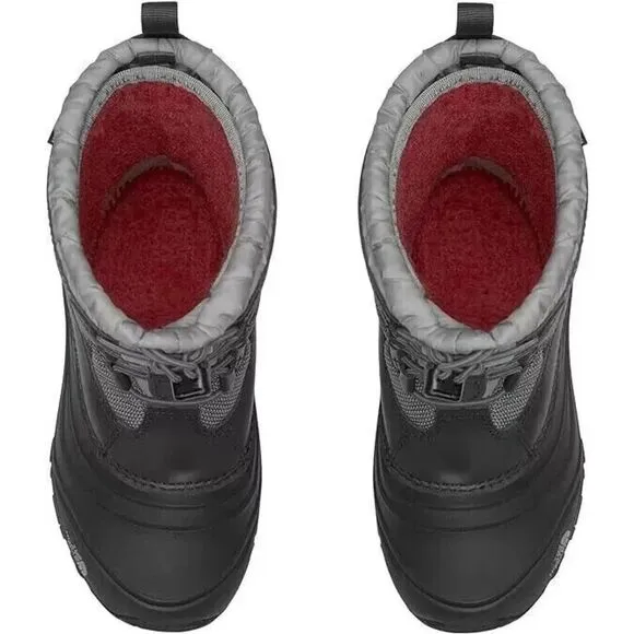 The North Face Alpenglow IV NF0A2T5PG69 Snow Boots Kids Gray Waterproof YUM200
