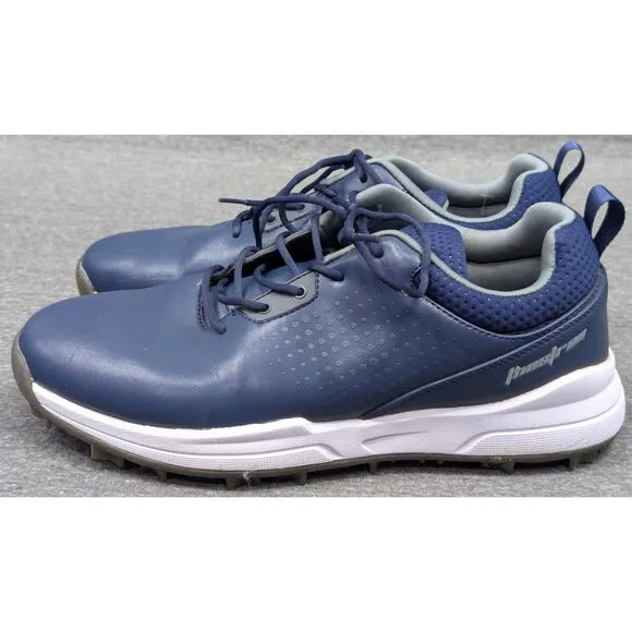 THESTRON Mens Shoes - Blue, Spikeless Golf Training Sneakers, Size 10.5