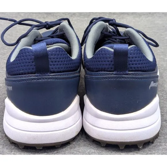 THESTRON Mens Shoes - Blue, Spikeless Golf Training Sneakers, Size 10.5