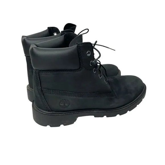 Timberland 6-inch classic boots Size 5 BOYS black 10910