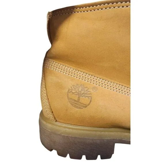 Timberland 6 Inch Premium Boots Waterproof 10061 Mens 11.5 M RED Laser Engraved