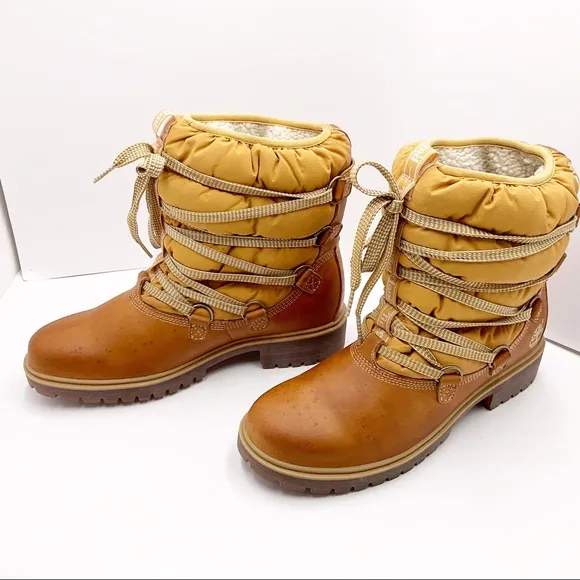 {Timberland} 650 Sherpa Puffer Insulated Boot