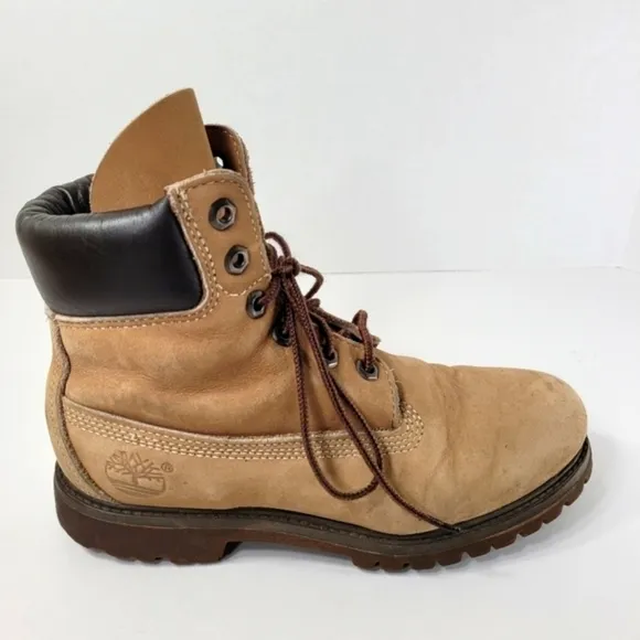 Timberland 6&quot; Premium Leather Waterproof Boots Men's 6M Women's 7.5US