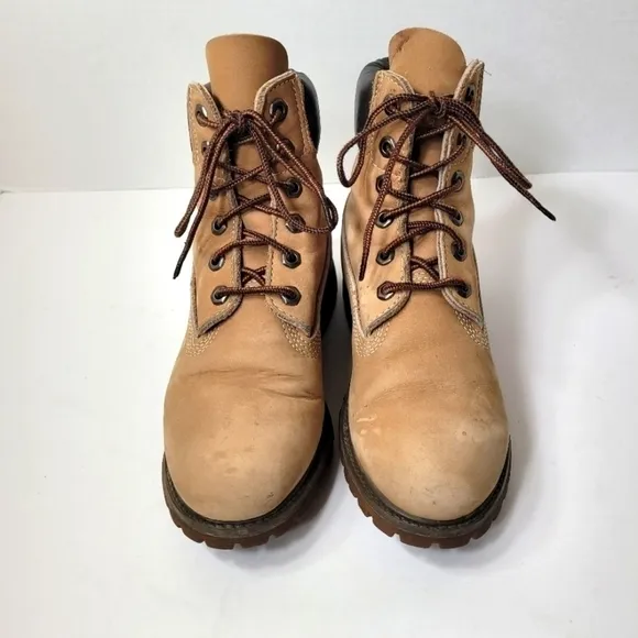 Timberland 6&quot; Premium Leather Waterproof Boots Men's 6M Women's 7.5US