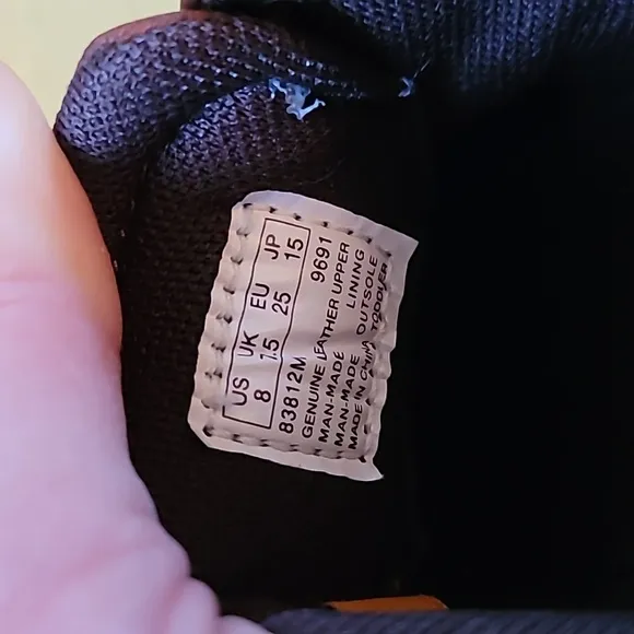 Timberland boots toddler size 8 baby .