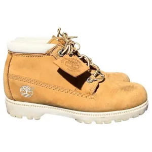 Timberland Boots Women’s Size 7.5 Wheat White Nellie Double Waterproof Ankle