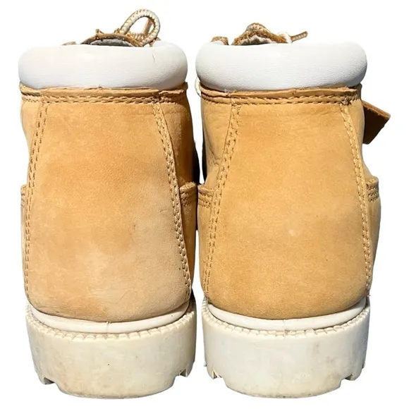 Timberland Boots Women’s Size 7.5 Wheat White Nellie Double Waterproof Ankle