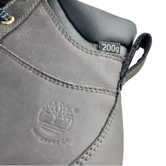 TIMBERLAND Brown Leather Waterproof Boots NEW Junior Boys 7