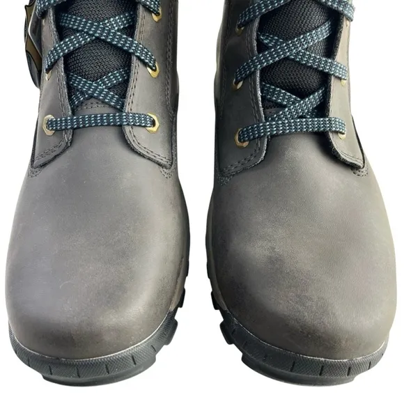 TIMBERLAND Brown Leather Waterproof Boots NEW Junior Boys 7