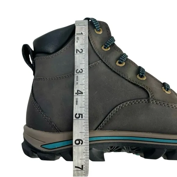 TIMBERLAND Brown Leather Waterproof Boots NEW Junior Boys 7