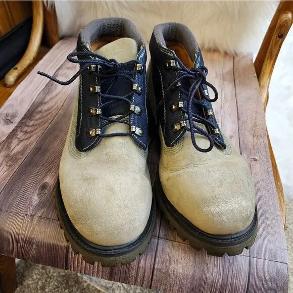 Timberland classic waterproof leather hiking boots sz 9.5W