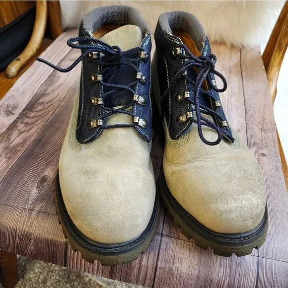 Timberland classic waterproof leather hiking boots sz 9.5W