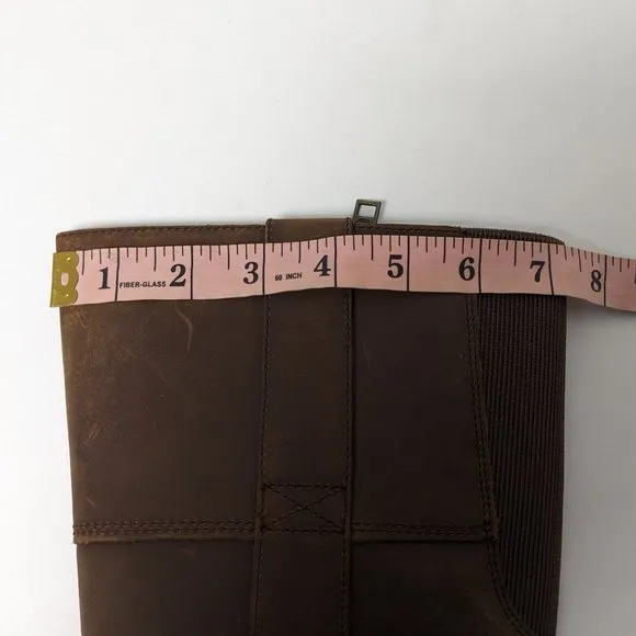 Timberland Gracelyn Waterproof Tall Boots, Brown Leather, Women's 6 M