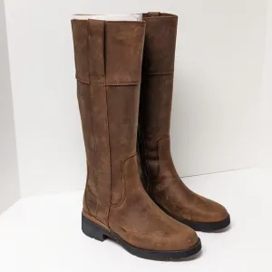 Timberland Gracelyn Waterproof Tall Boots, Brown Leather, Women's 6 M