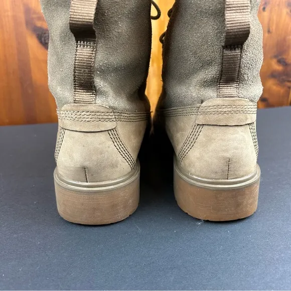 Timberland Jayne Waterproof Teddy Fleece Fold Down Nubuck Boots Country
