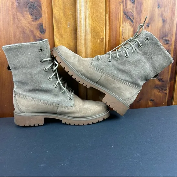 Timberland Jayne Waterproof Teddy Fleece Fold Down Nubuck Boots Country