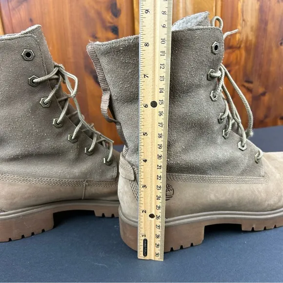 Timberland Jayne Waterproof Teddy Fleece Fold Down Nubuck Boots Country