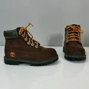 Timberland Kids Primaloft 200 Gram Suede Lace-Up Boots Size 9