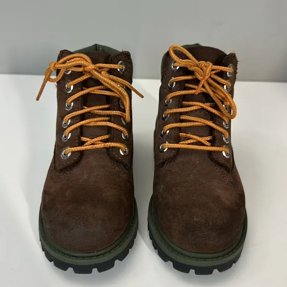 Timberland Kids Primaloft 200 Gram Suede Lace-Up Boots Size 9