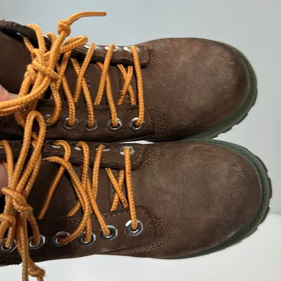 Timberland Kids Primaloft 200 Gram Suede Lace-Up Boots Size 9