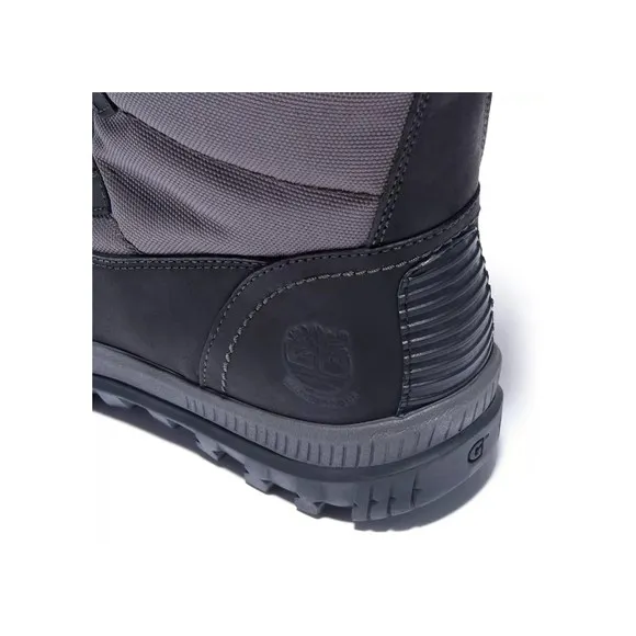 TIMBERLAND Mt. Hayes Women's Sz 6.5 / 37 Tall Waterproof Boots Black / Gray NEW