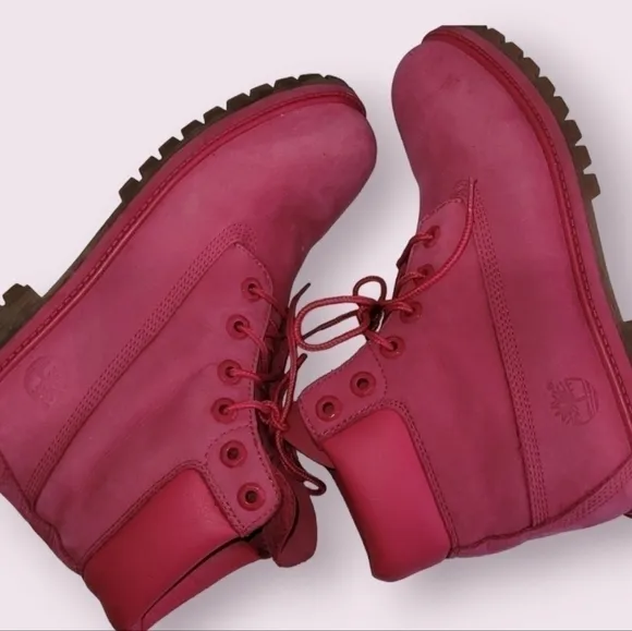 Timberland Pink Girls' Boots Size 7