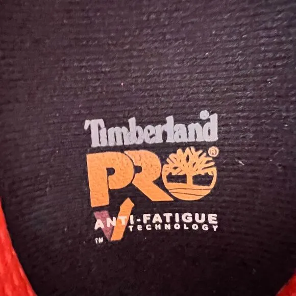 Timberland Pro Hytest Safety Footwear Slip-On Work Shoes - Size 10 WIDE Brown
