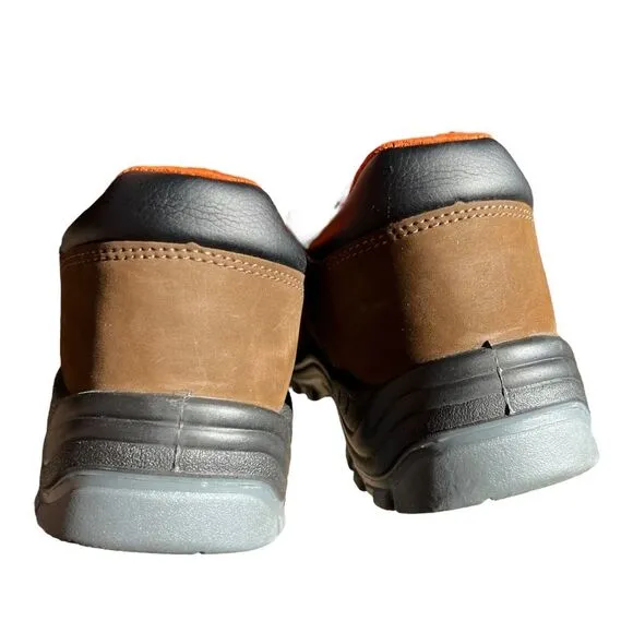 Timberland Pro Hytest Safety Footwear Slip-On Work Shoes - Size 10 WIDE Brown