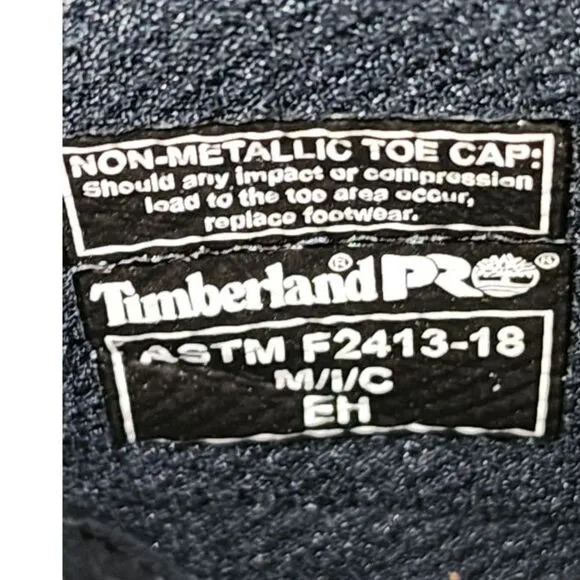 Timberland Pro Men's Helix Composite Leather Safety Boots Size 10.5M