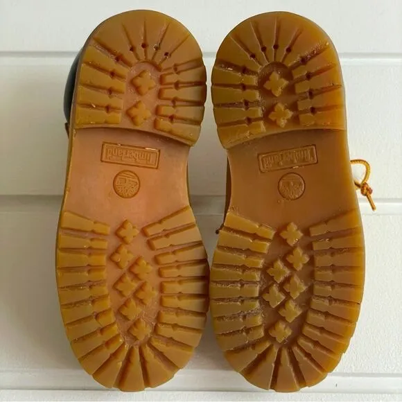 Timberland Traditional Youth Premium 6” Wheat Nubuck Waterproof Boots Size 1