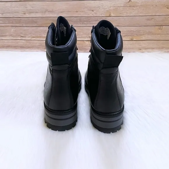 Timberland Women’s Courmayeur Valley 6” Waterproof Black Boots