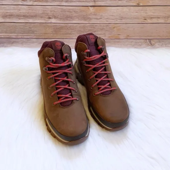 Timberland Women’s Jenness Falls Waterproof Hiker Boots In Brown