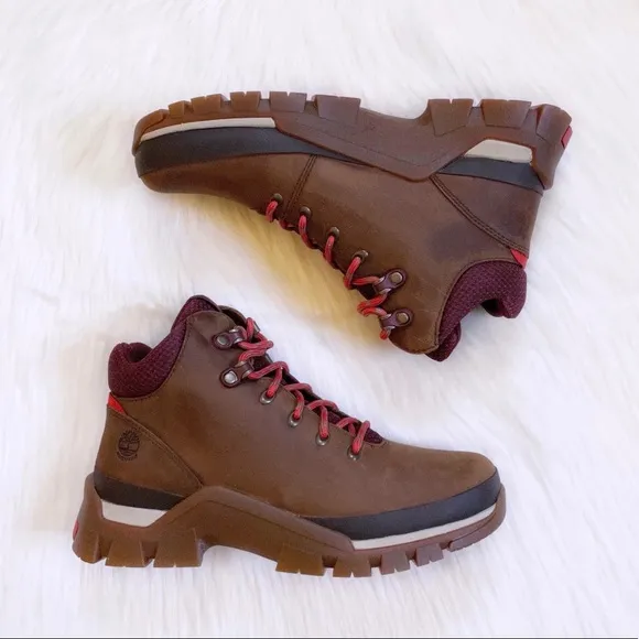 Timberland Women’s Jenness Falls Waterproof Hiker Boots In Brown