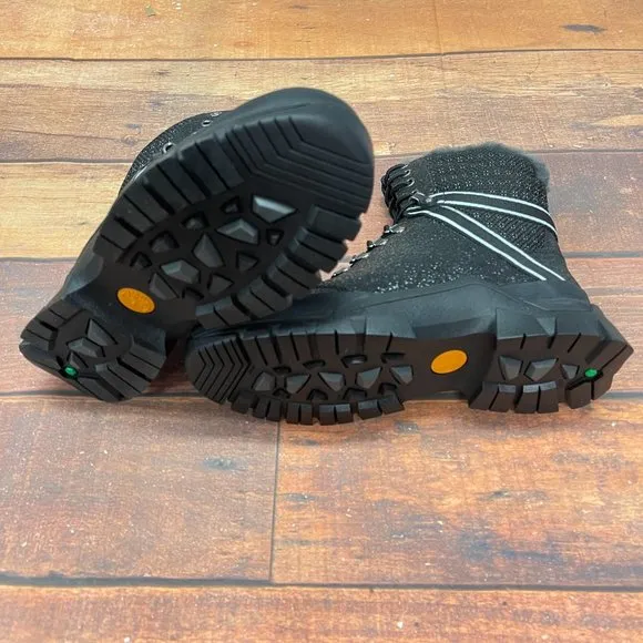 Timberland Women's Jenness Falls Waterproof Insulated Black Leather Boots