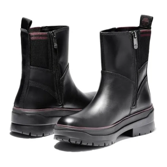 Timberland Women's Malynn Waterproof Size-Zip Leather Winter Boots size 6 - 10