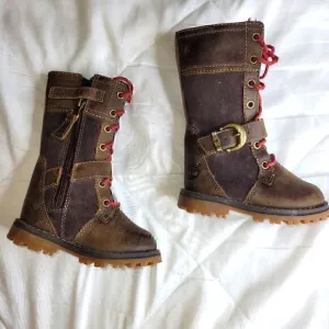 Timberland Boots, sz 4C,  brown.