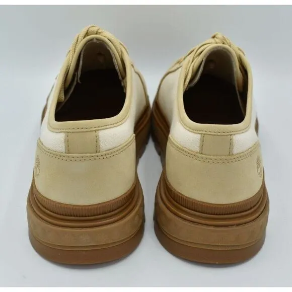 Timberland Womens Size 10 Ray City EK  Natural Canvas Platform Oxford Shoes