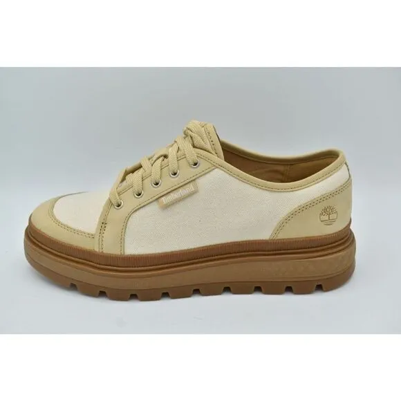 Timberland Womens Size 10 Ray City EK  Natural Canvas Platform Oxford Shoes