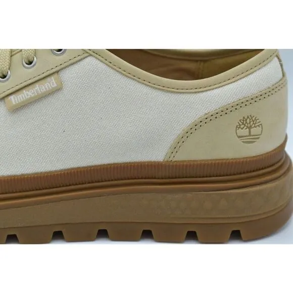 Timberland Womens Size 10 Ray City EK  Natural Canvas Platform Oxford Shoes
