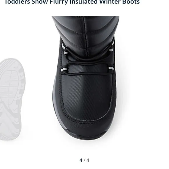 Toddlers Snow Flurry Insulated Winter Boots